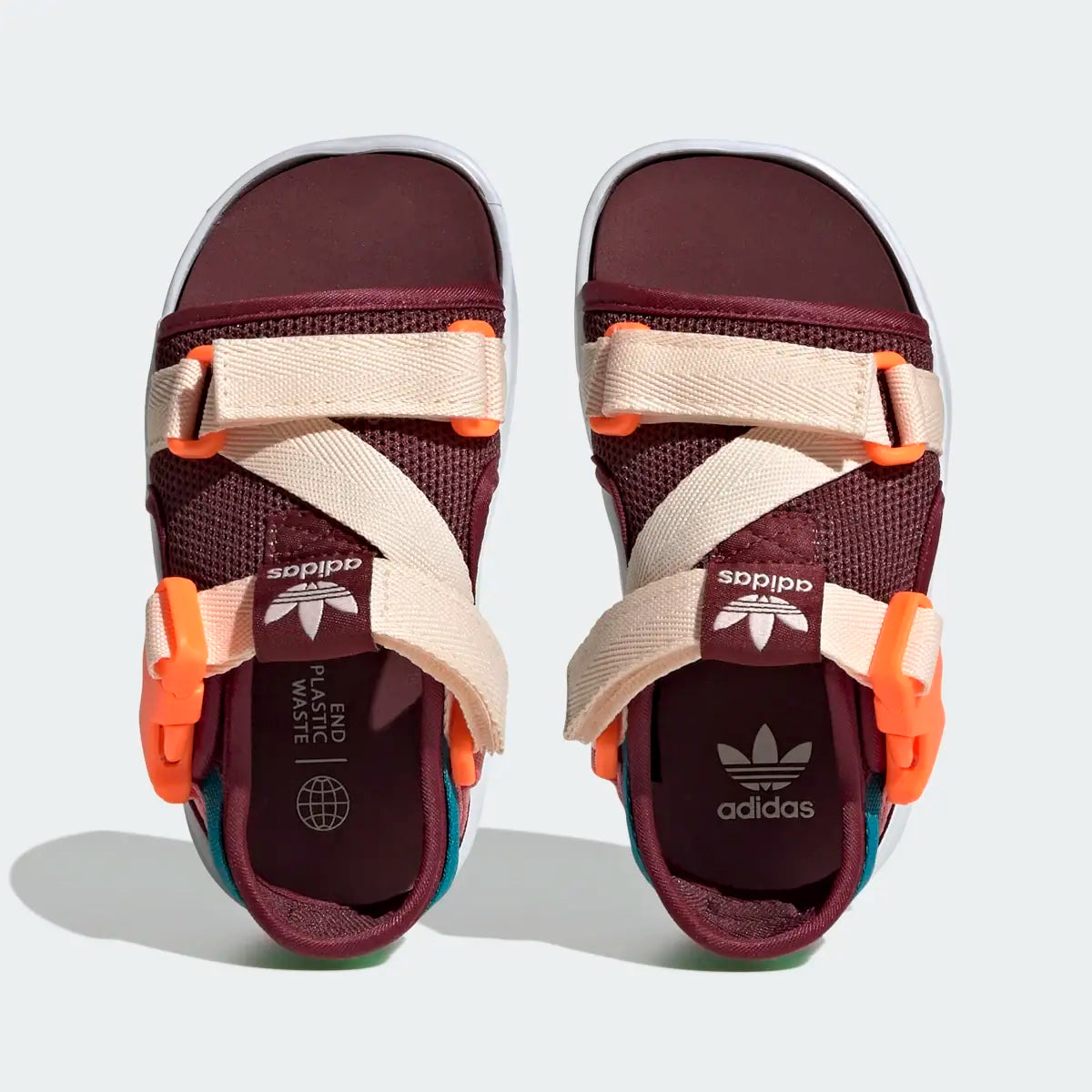 Adidas 360 3.0 Sandals - Maroon